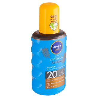 Nivea Sun Protect & Bronze Olej na opalování ve spreji podporující zhnědnutí OF 20 200ml