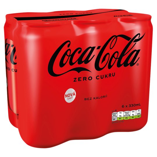 Coca-Cola Zero 6 x 330ml