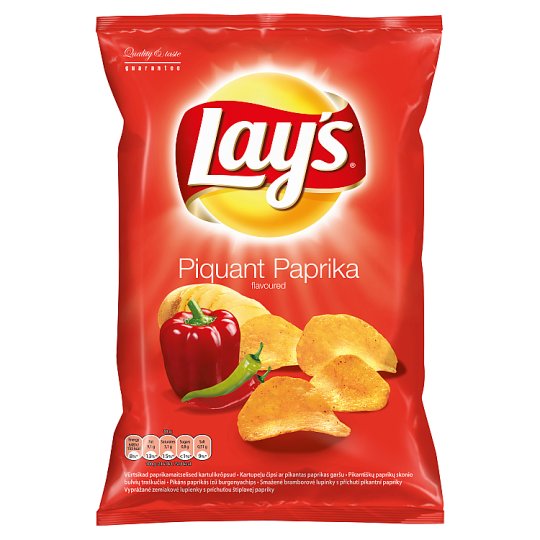 Lay's Smažené bramborové lupínky s příchutí pikantní papriky 70g