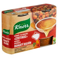 Knorr Bohatý Bujón Beef 8 x 28g (224g)