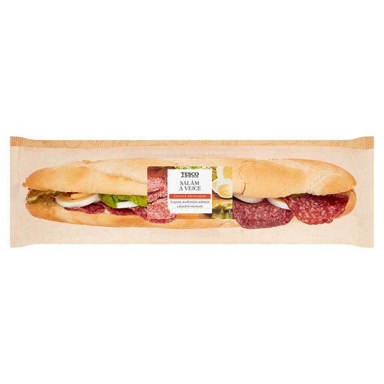 Tesco Bageta salám a vejce 198g