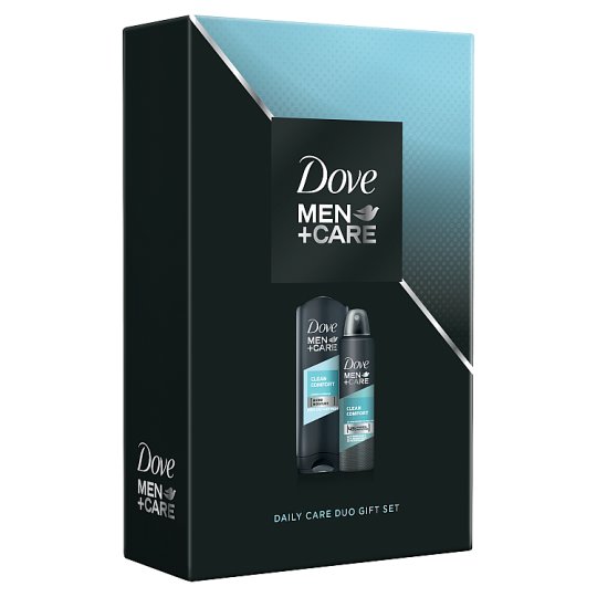 Dove Men+Care Clean comfort malá vánoční dárková kazeta pro muže
