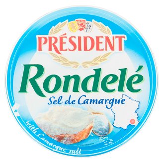 Président Rondelé jemný sýr se solí z kraje Camargues 125g