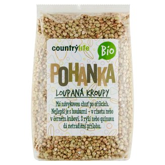 Country Life Bio pohanka loupaná kroupy 500g