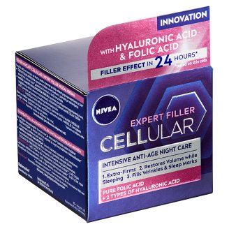 Nivea Hyaluron Cellular Filler Zpevňující noční krém 50ml