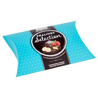 Chocco Garden Desert z banánové pěny s malinovým džemem 130g