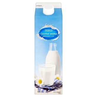 Tesco Čerstvé mléko polotučné 1,5% 1l