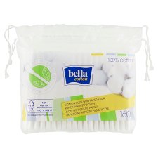 Bella Cotton Hygienic Cotton Buds with Paper Stick 160 pcs