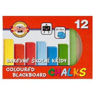 KOH-I-NOOR Barevné školní křídy 12 ks
