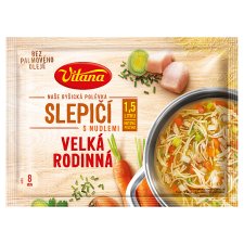 Vitana Naše Byšická polévka Chicken with Noodles Big Family 94g