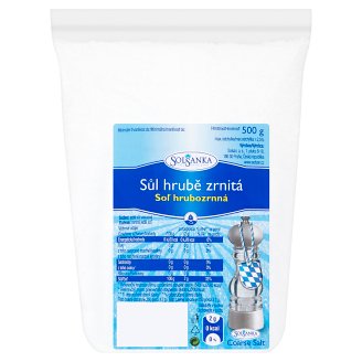 Solsanka Sůl hrubě zrnitá 500g