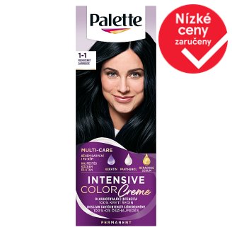 Schwarzkopf Palette Intensive Color Creme barva na vlasy Modročerný C1