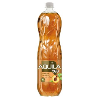 Aquila Tea Černý čaj se šťávou z broskve 1,5l