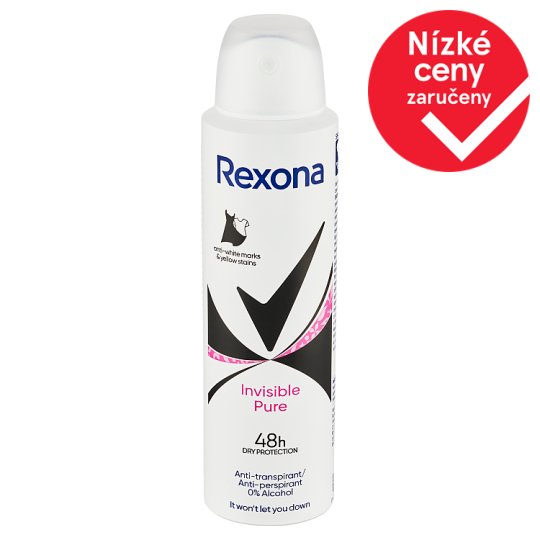 Rexona Invisible Pure antiperspirant sprej 150ml