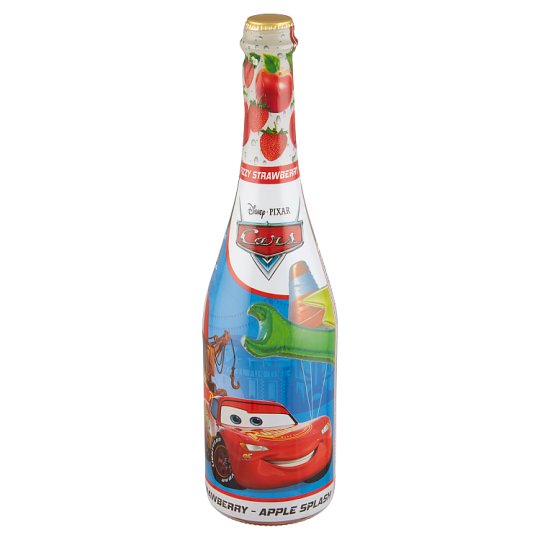 Disney-Pixar Cars 2 Nápoj ochucený jahodovou a jablečnou šťávou 0,75l