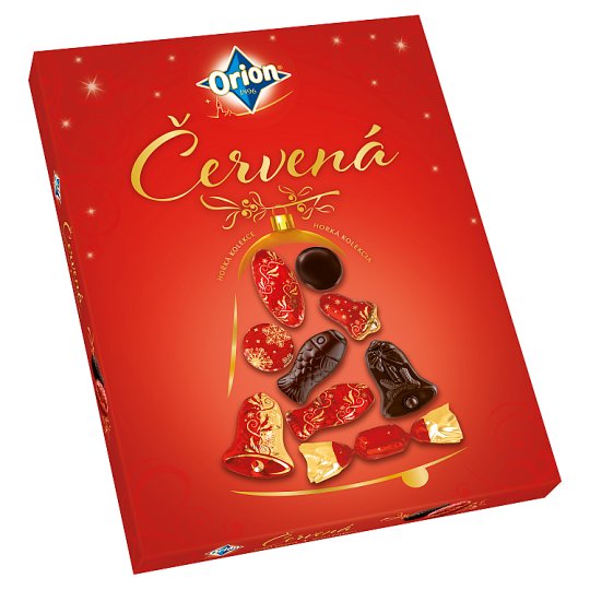 ORION Vánoční kolekce červená hořká 500g