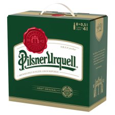 Pilsner Urquell Beer Light Lager 8 x 0.5L