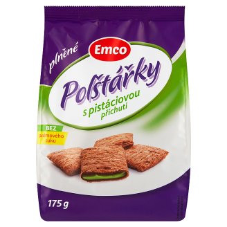 Emco Plněné polštářky s pistáciovou příchutí 175g