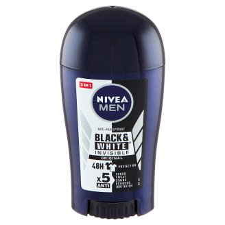 Nivea Men Black & White Invisible Original Tuhý antiperspirant 40ml