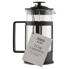 Tesco Home 3 Cup Cafetiere