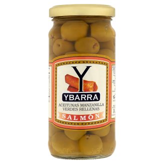 Ybarra Salmón olivy plněné lososem 240g