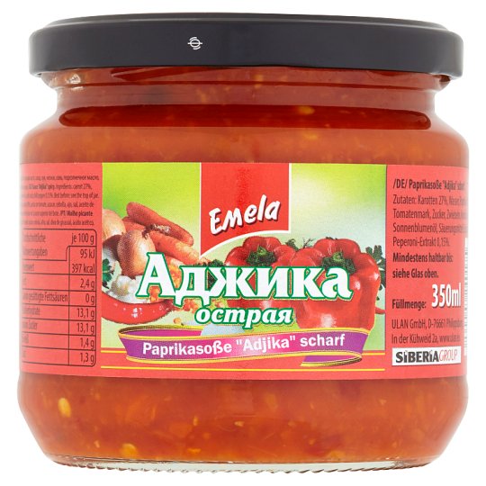 Emela Pikantní omáčka Adžika 350ml