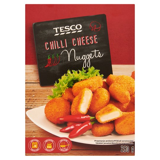 Tesco Chilli Cheese Nuggets 250g - Tesco Groceries