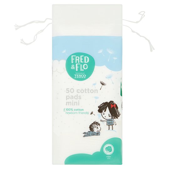 Fred & Flo Mini Cotton Pads 50 pcs