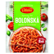 Vitana Rychlá večeře Bolognese Sauce with Pasta 154g