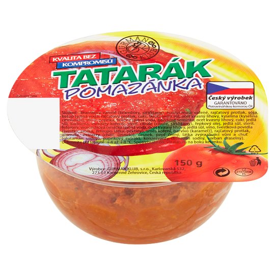 Gurmán Klub Tartar Spread 150g