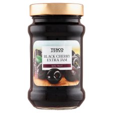 Tesco Black Cherry Extra Jam 450g