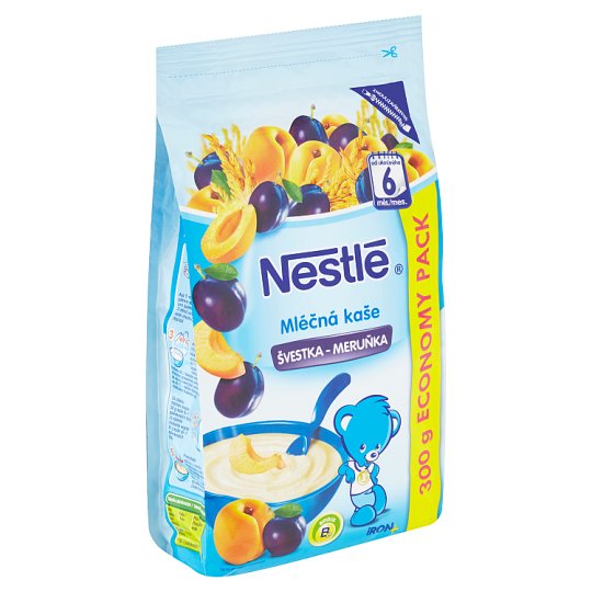 Nestlé Mléčná kaše švestka - meruňka 300g