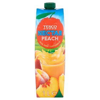 Tesco Broskvový nektar z koncentrované dřeně 1l