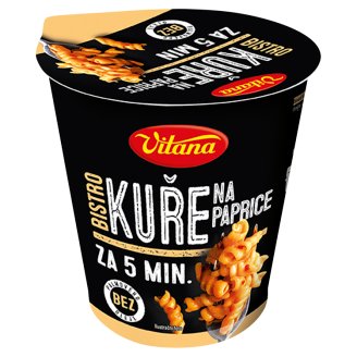 Vitana Bistro Těstoviny kuře na paprice 72g