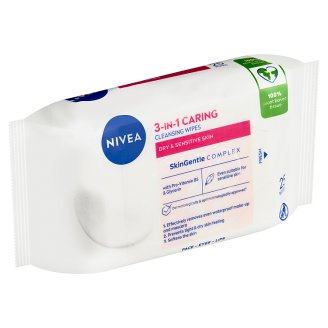 Nivea Jemné čisticí pleťové ubrousky 3 v 1 25 ks