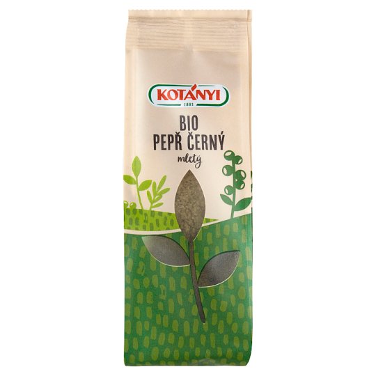 Kotányi Organic Ground Black Pepper 50g Tesco Groceries