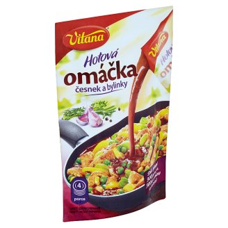 Vitana Hotová omáčka česnek a bylinky 116g