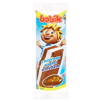 Bobík Řez s mléčnou náplní a medem 28g