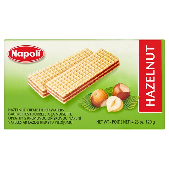 Napoli Oplatky s krémovou oříškovou náplní 120g