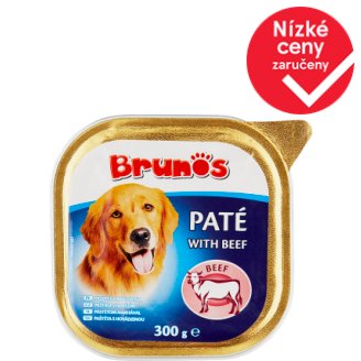 Brunos Paštika s hovězím 300g