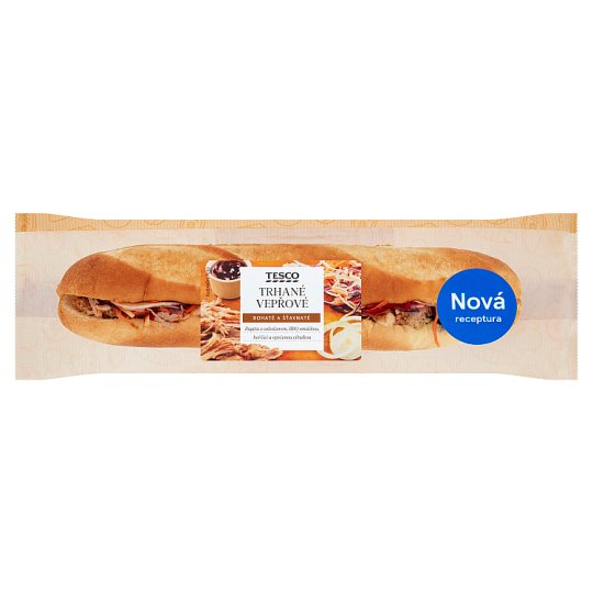 Tesco Bageta trhané vepřové 220g