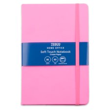 Tesco Home Office Soft Touch Notebook