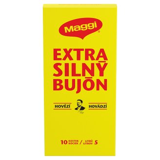 MAGGI Extra silný hovězí bujón v kostce 5l 10 x 11g