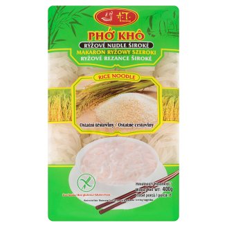 A.T. International Rýžové nudle široké 400g