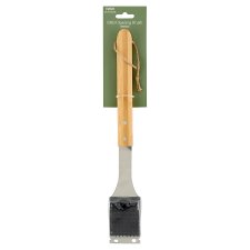 Tesco Outdoor BBQ Cleaning Brush Bamboo