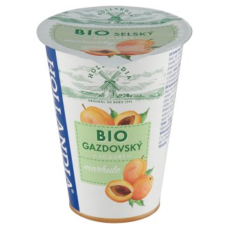 Hollandia Bio selský jogurt meruňky s kulturou BiFi 180g