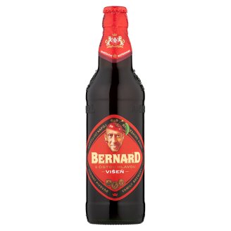 Bernard S čistou hlavou Višeň osvěžující míchaný nápoj z piva 0,5l