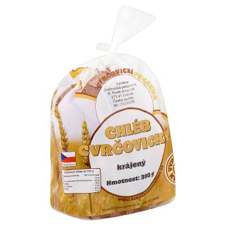 Cvrčovická pekárna Chléb cvrčovický krájený 390g