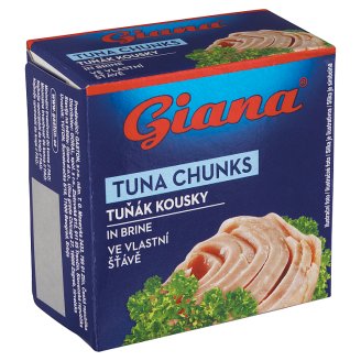 Giana Tuňák kousky ve vlastní šťávě 80g