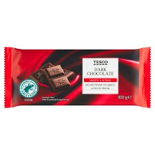 Tesco Dark Chocolate 100g